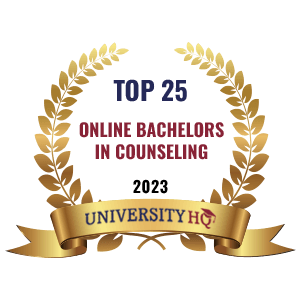 top 25 online counseling bachelor's programs